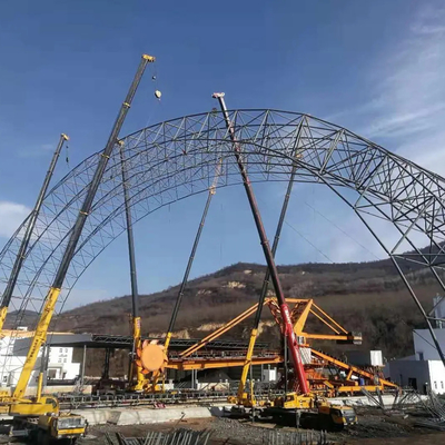 Struttura edile prefabbricata S235JR della struttura d'acciaio della luce dello SGS per la tettoia del carbone