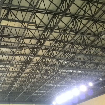 Tetto di lana di roccia della costruzione di edifici delle strutture dello spazio dell'acciaio di S355JR 150mm per lo stadio