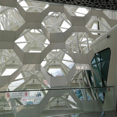 Il tetto dell'aeroporto 960mm delle strutture dello spazio dell'acciaio dell'architettura del tetto di ENV ha personalizzato