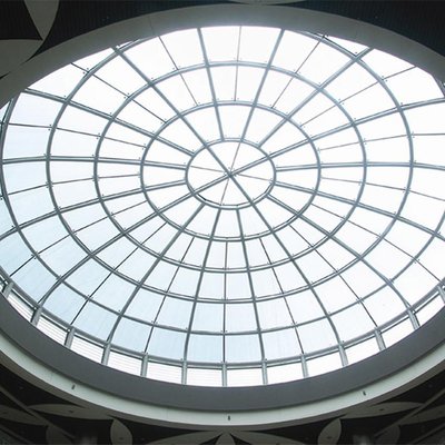 Unità di elaborazione prefabbricata dell'installazione del lucernario della cupola del tetto del metallo per la costruzione di edifici