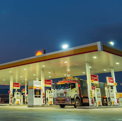 Costruzione 100-300m del baldacchino della stazione di benzina del tetto dell'unità di elaborazione per la struttura d'acciaio