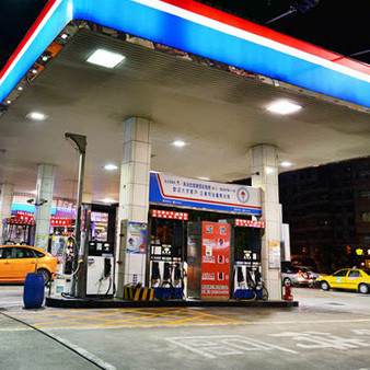 Costruzione 100-300m del baldacchino della stazione di benzina del tetto dell'unità di elaborazione per la struttura d'acciaio