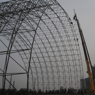 Costruzioni di struttura d'acciaio prefabbricate che piegano la struttura di tetto della struttura dello spazio dell'arco 150mm