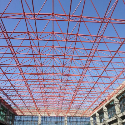 Costruzione di struttura d'acciaio prefabbricata di Q235 Q345 Q355 per la grande portata lunga