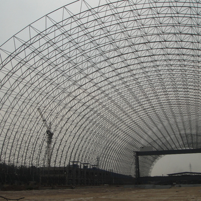 Costruzione di struttura d'acciaio prefabbricata di Q235 Q345 Q355 per la grande portata lunga