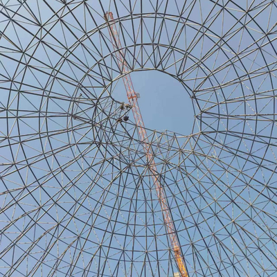 Progettazione prefabbricata costruzione d'acciaio della struttura dello spazio di Q345 S355JR/Q235 S235JR