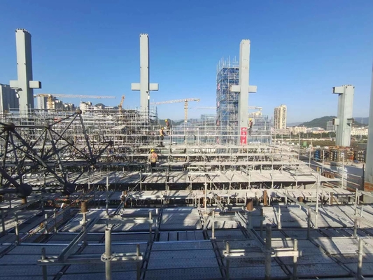 Struttura in acciaio Precisione ingegneria di alta resistenza leggeri sistemi di tralicci in acciaio