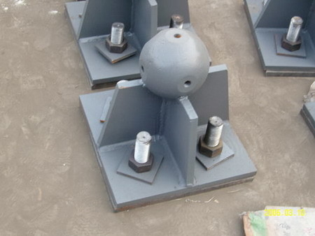 Galvanizzato Q345 Costruzione spaziale Assemblaggio di nodi per struttura in acciaio e struttura spaziale