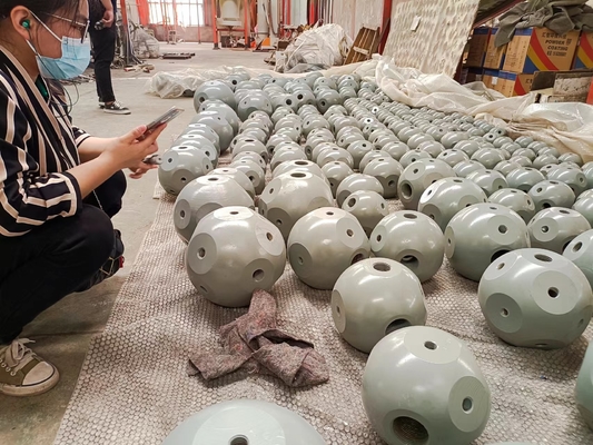 Galvanizzato Q345 Costruzione spaziale Assemblaggio di nodi per struttura in acciaio e struttura spaziale