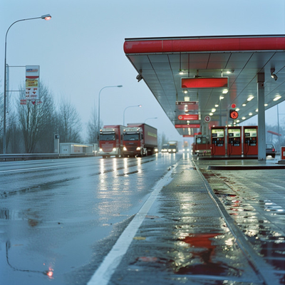 Progettazione e costruzione di stazioni di rifornimento di carburante Struttura in acciaio prefabbricata Edificio conveniente