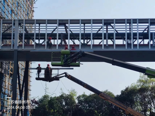 Sistemi di tralicci in acciaio per corridoi di acque piovane negli edifici commerciali