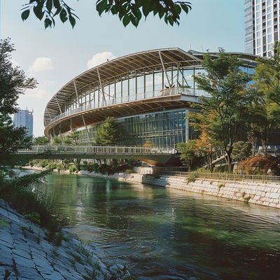 Struttura spaziale in acciaio per grandi sale cinematografiche Design innovativo e integrità strutturale