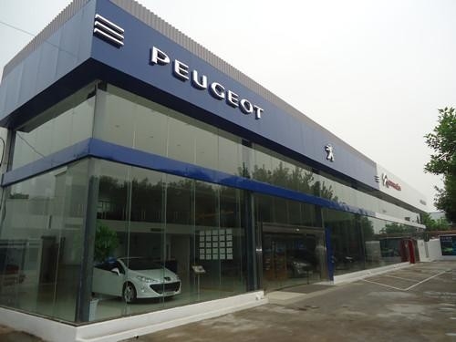 Strass per tetti in acciaio per showroom di vendita di automobili Soluzioni di costruzione eleganti e resistenti