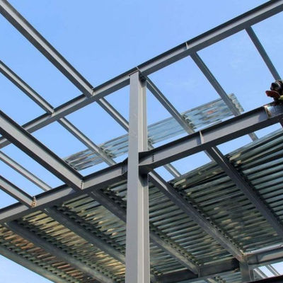 Struttura del tetto per tralicci di acciaio galvanizzato leggero su misura Standard GB