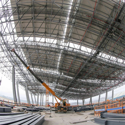 Edificio di struttura in acciaio certificato CE per magazzini e case