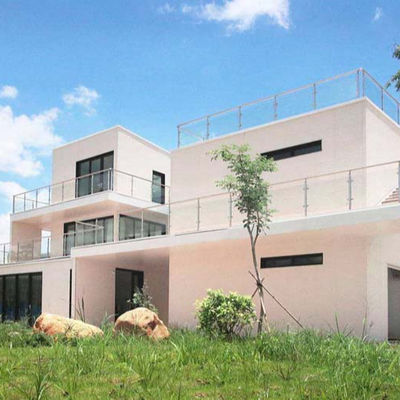 Edificio con struttura in acciaio leggero per officina magazzino standard GB