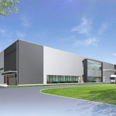 Edificio con struttura in acciaio leggero per officina magazzino standard GB