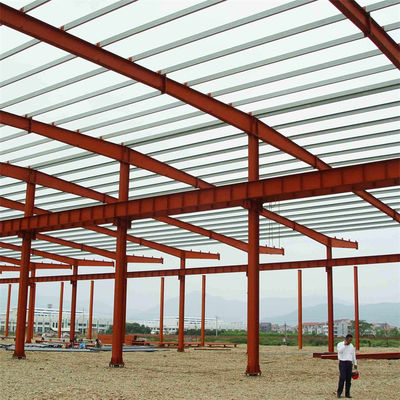 Grey EPS Q235 Steel Space Frame with 15-21 Days Delivery for Indoor Water Theme Park